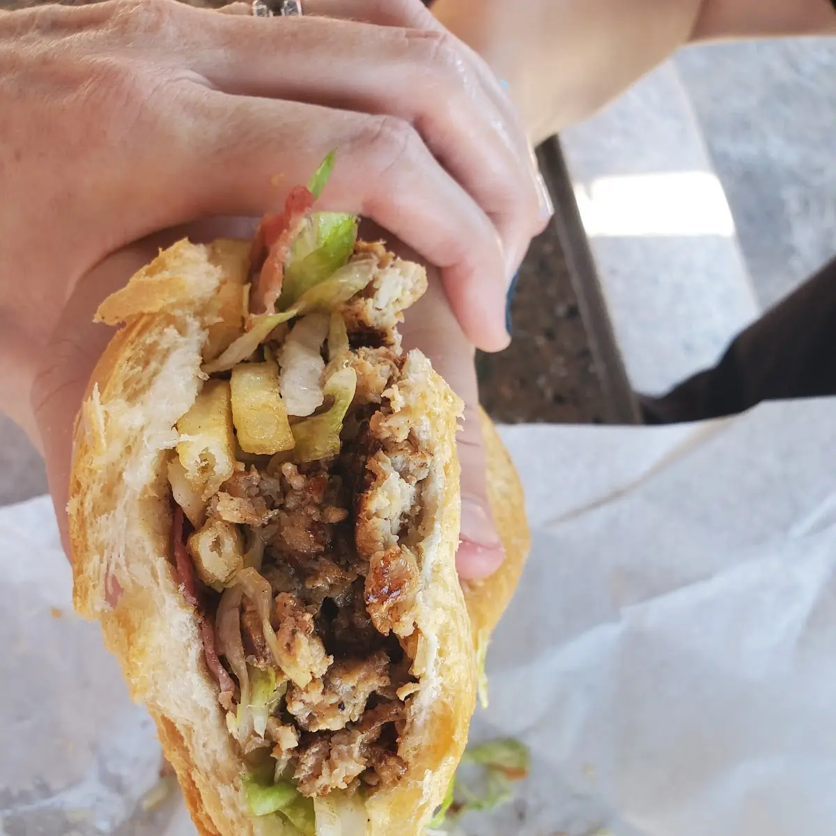 D'Loaded Cheese Steak