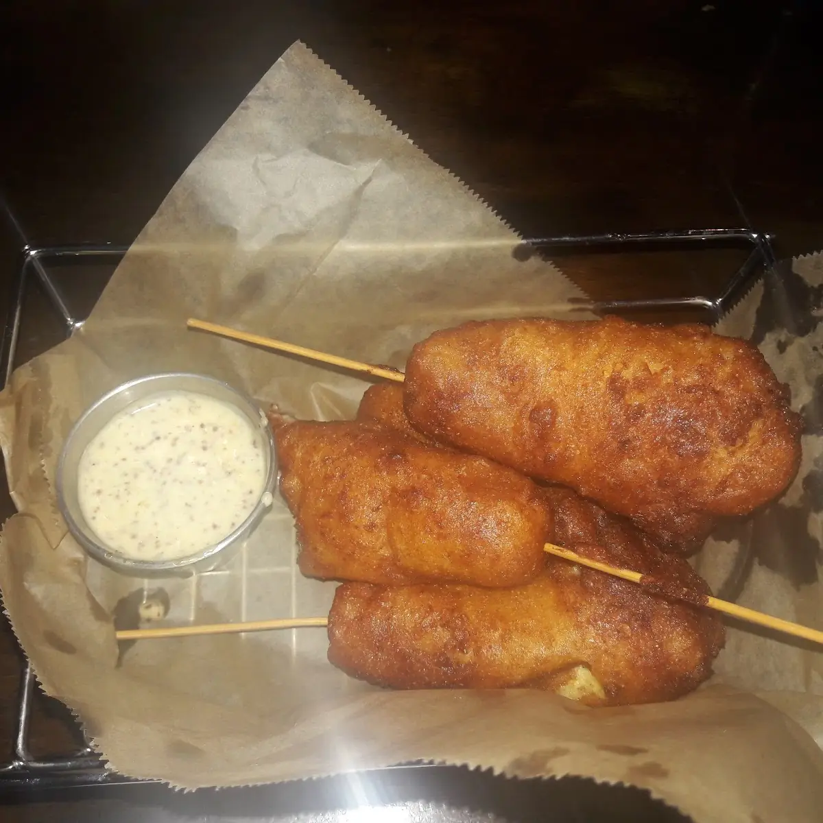 Veggie Corn Dogs
