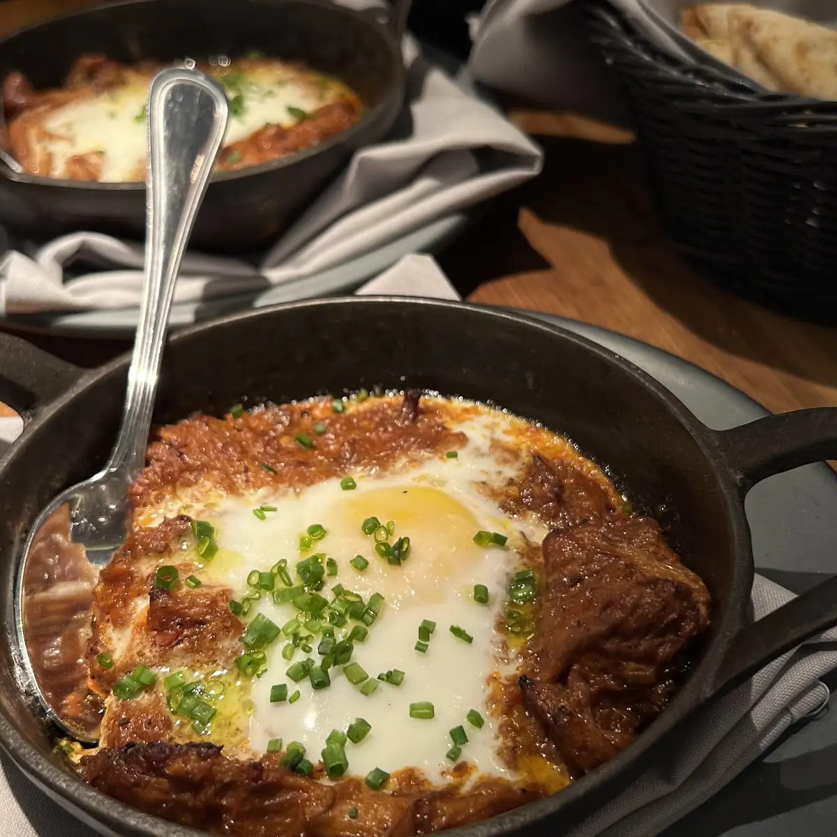 Baked Egg & Lamb Shakshuka