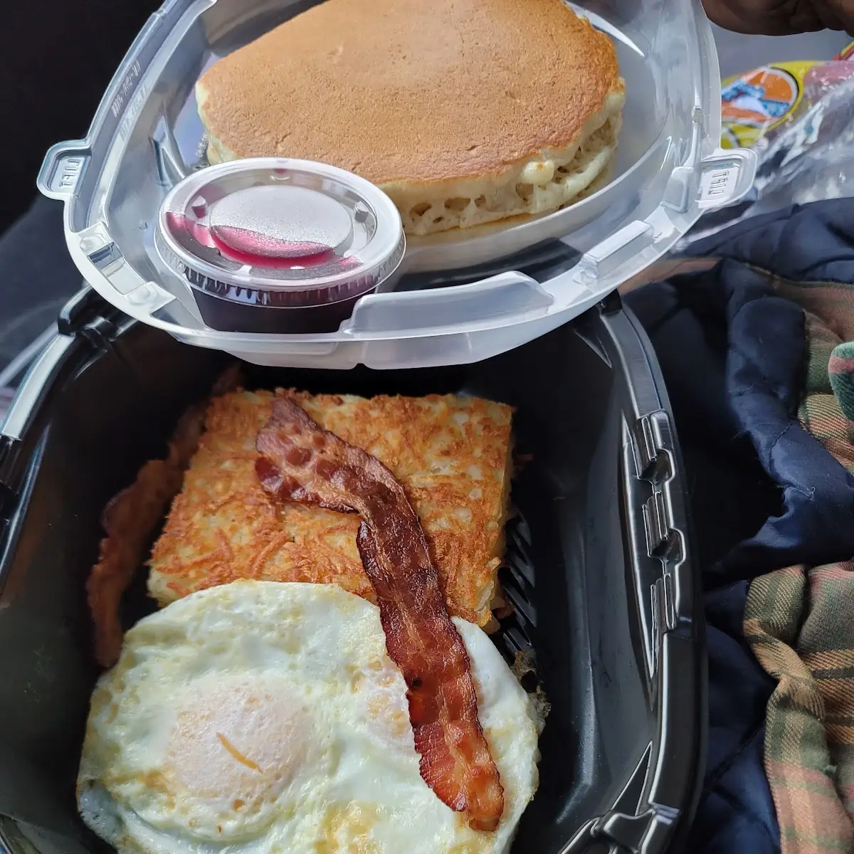 Hash Brown and Eggs