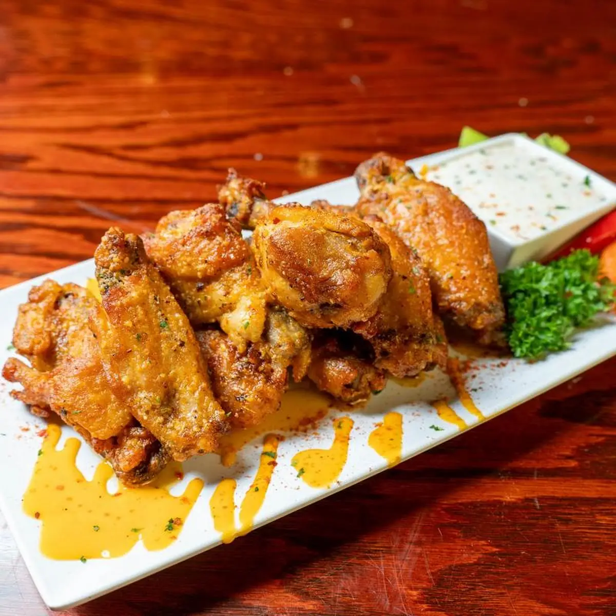Oven Baked Hot Wings