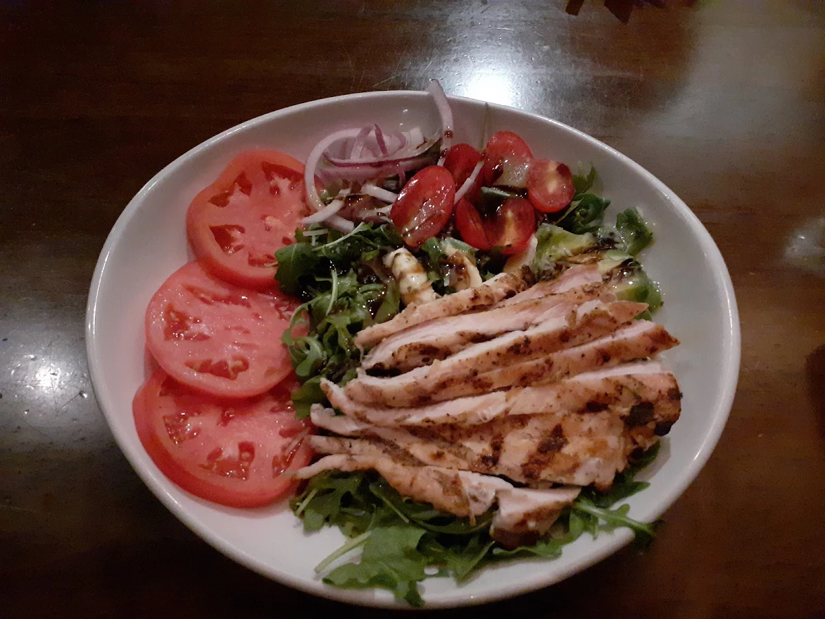 Chicken Caprese Salad, MR MIKES SteakhouseCasual