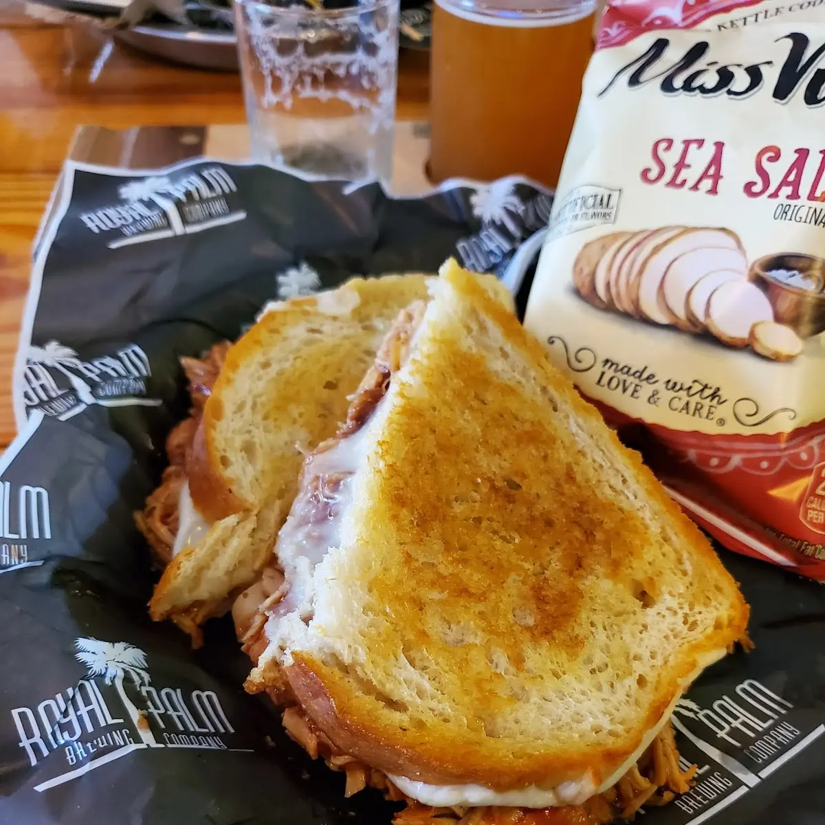 BBQ Chicken Grilled Cheese on Sourdough