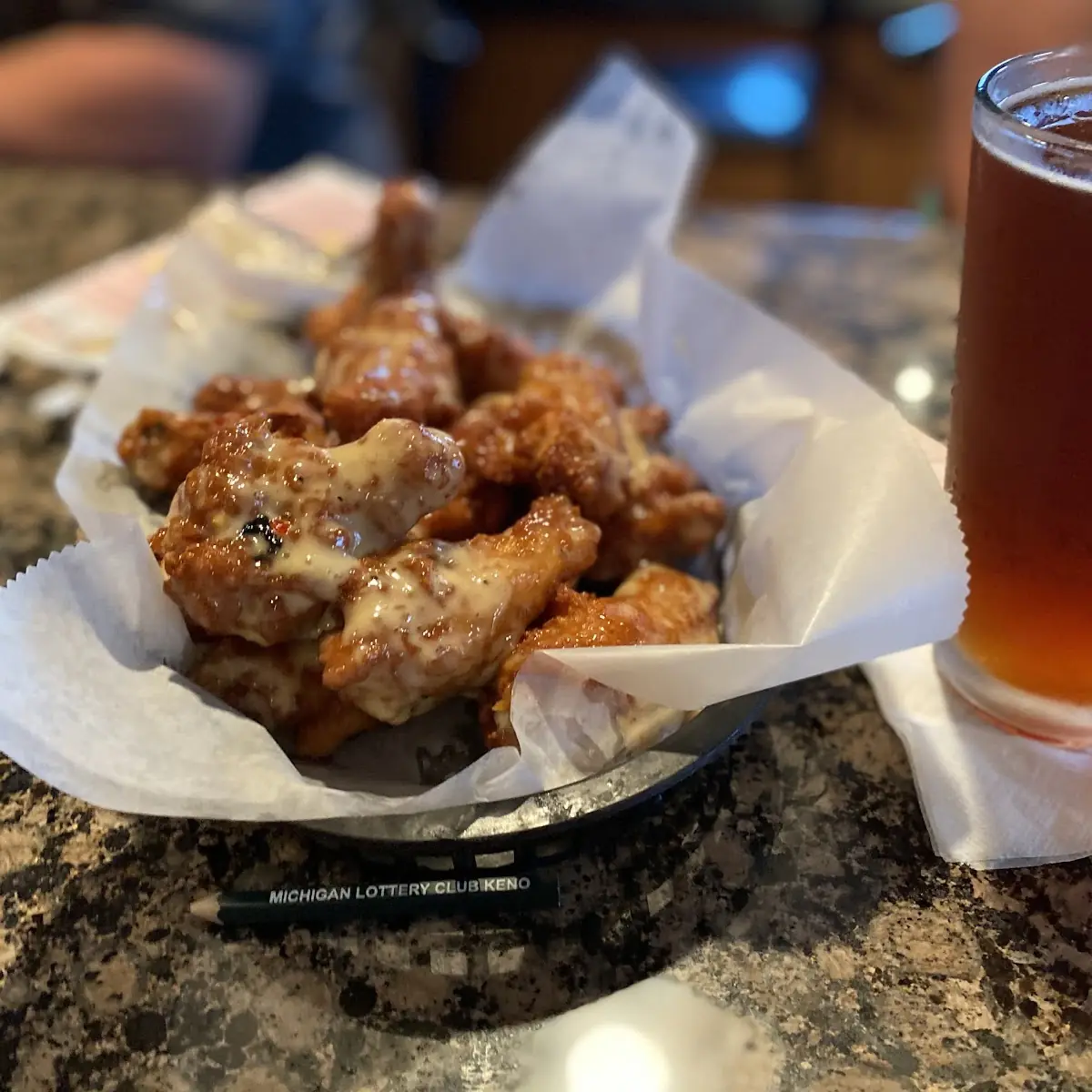 Garlic Parmesan Wings