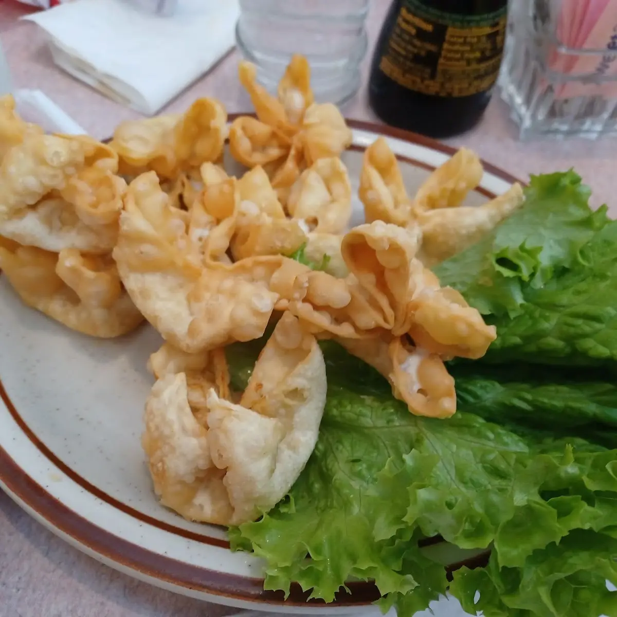 Fried Wonton Crab Cheese