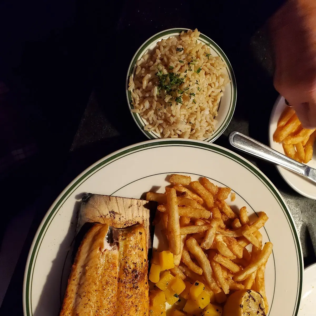 One-Piece Halibut Fish & Chips