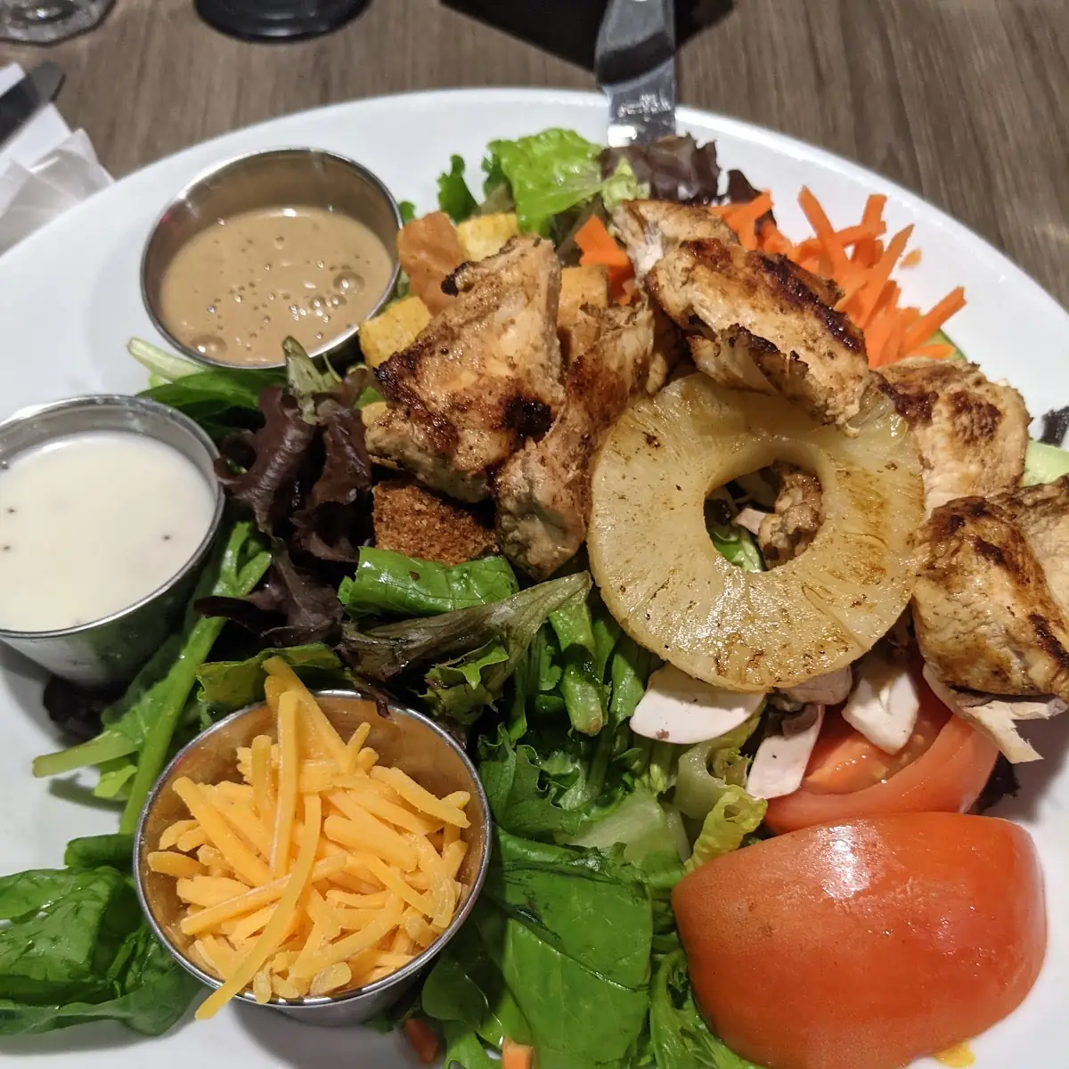 Chicken Teriyaki Salad