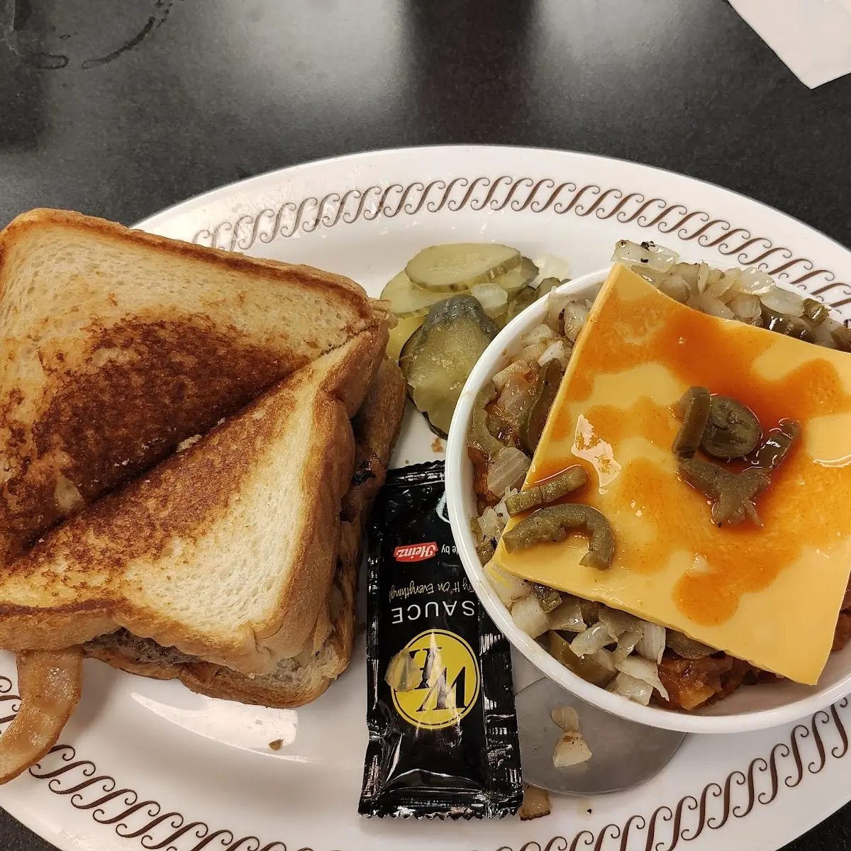 Chilli and Patty Melt