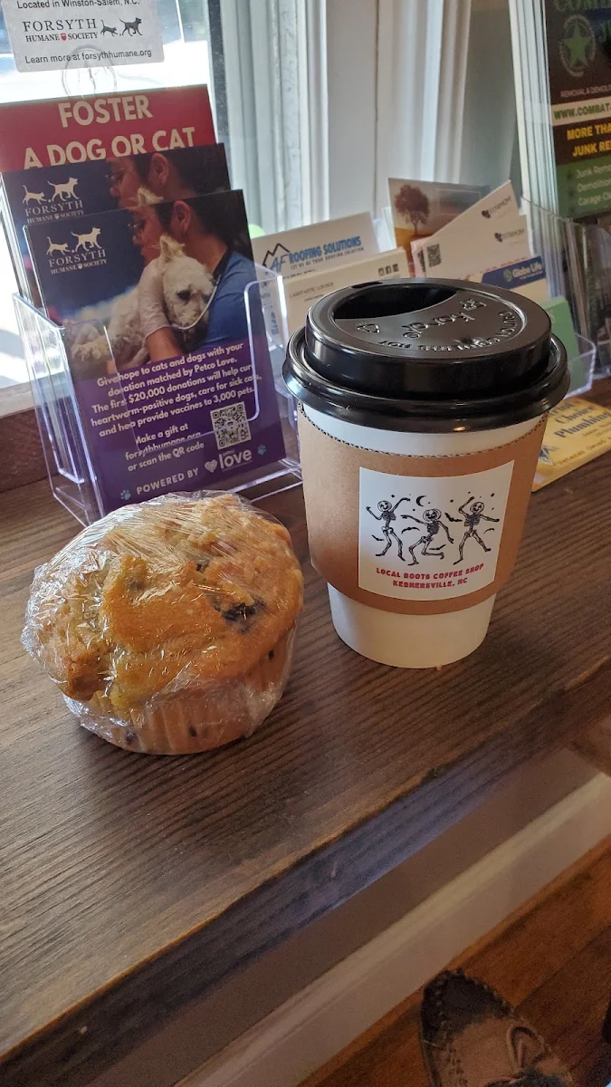 Blueberry Muffin & Coffee