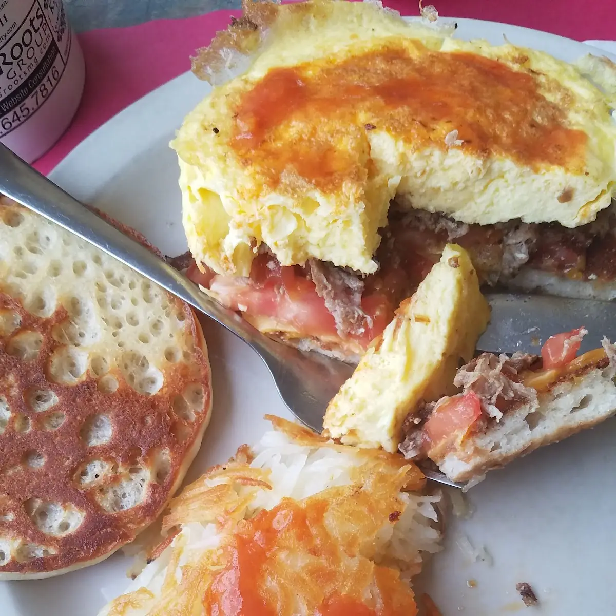 Steak Egg and Cheese Sandwich
