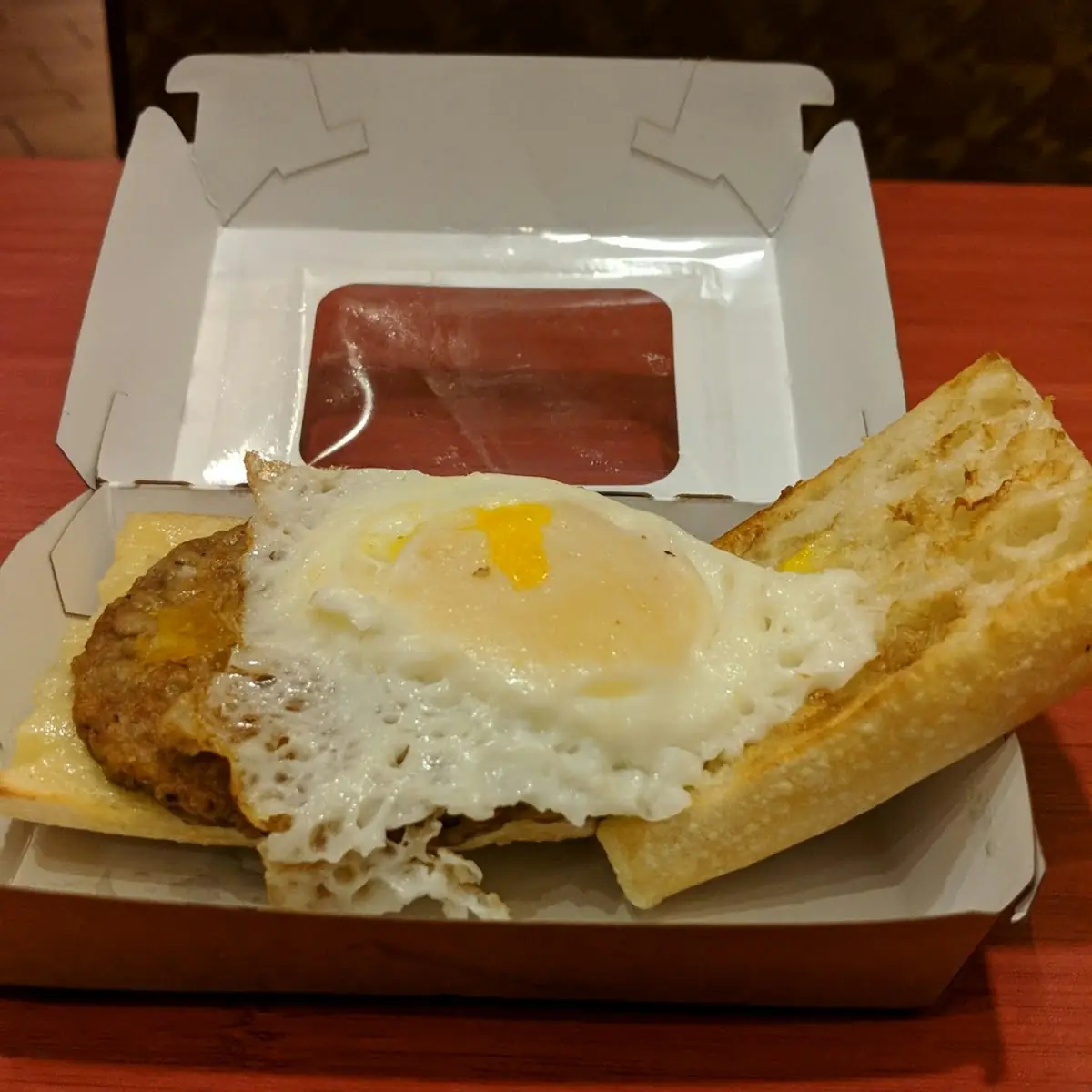 Sausage& Egg and Cheese
