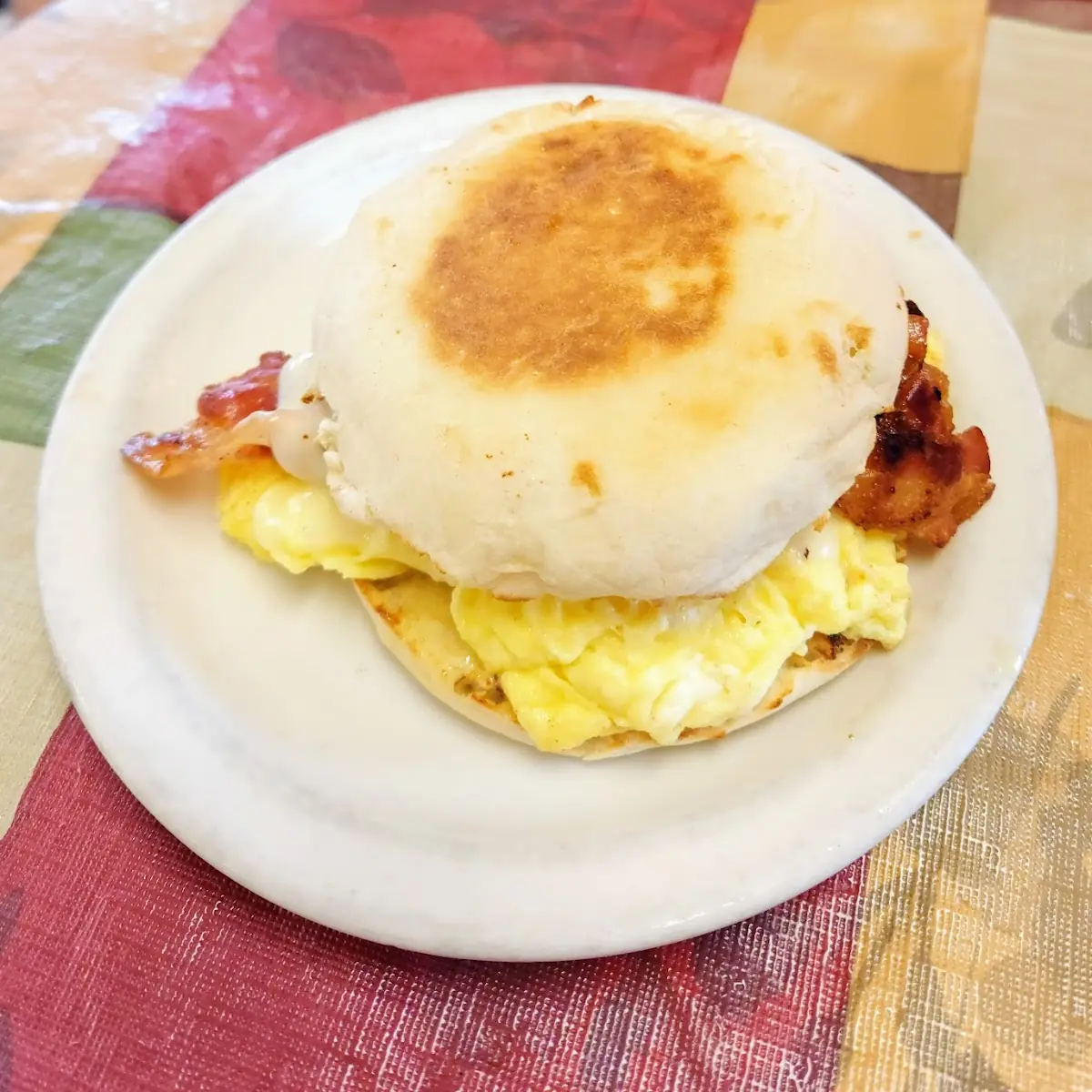 Bobs Breakfast Sandwich with Bacon