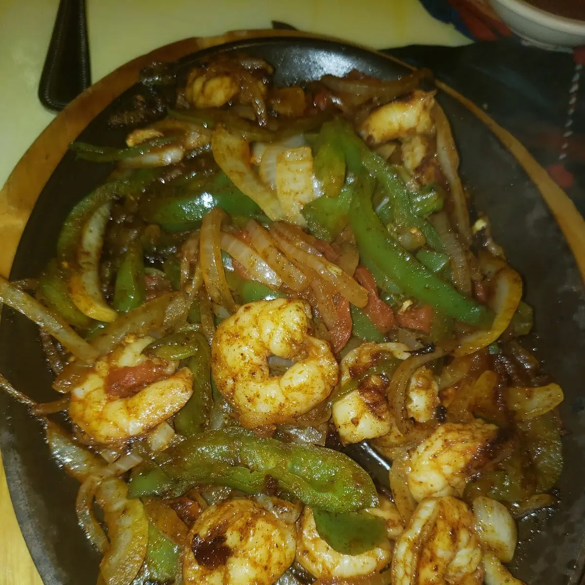 Shrimp Fajitas