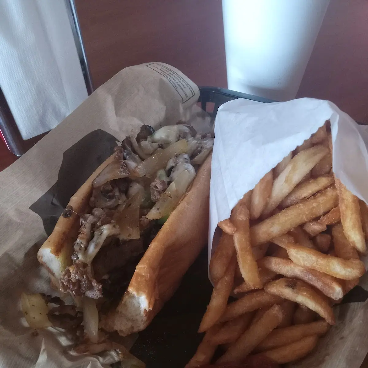 Philly Cheese Steak Sandwich