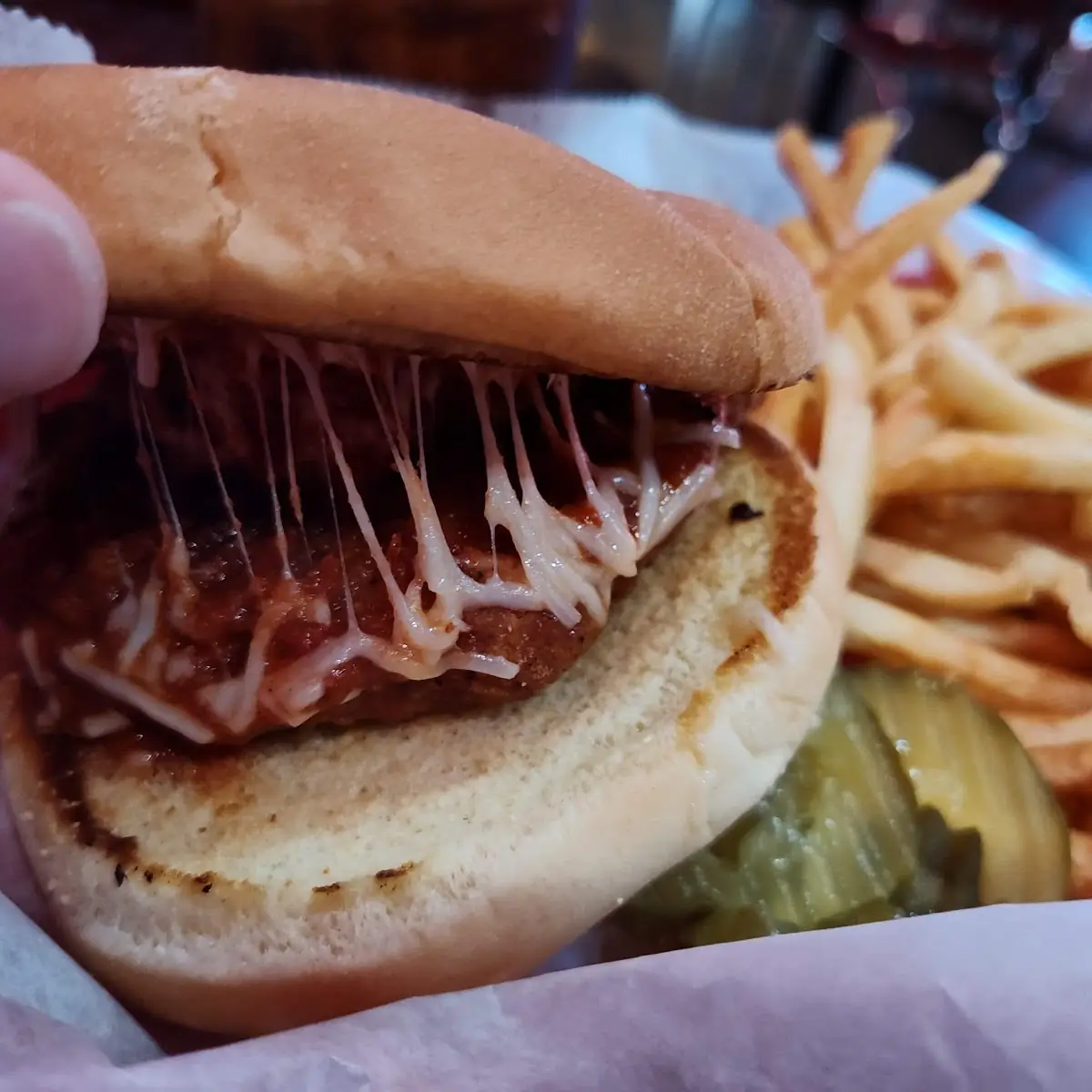 Parmesan Chicken Sandwich