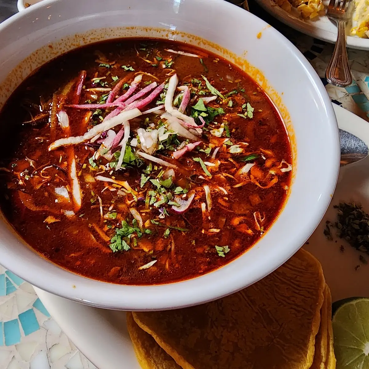 Pozole Rojo Sope Brunch
