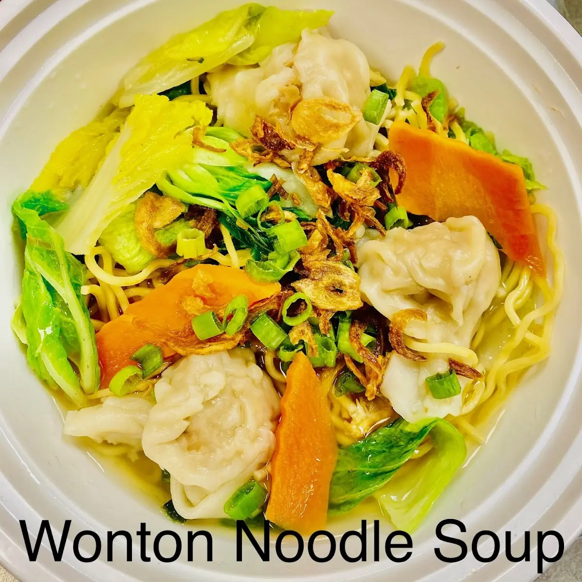 Wonton Noodle Soup