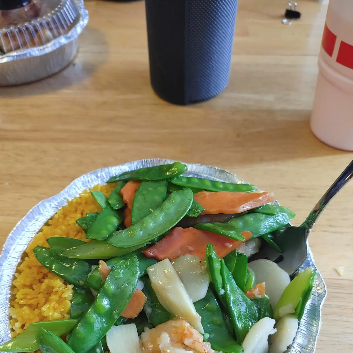 Shrimp with Snow Peas