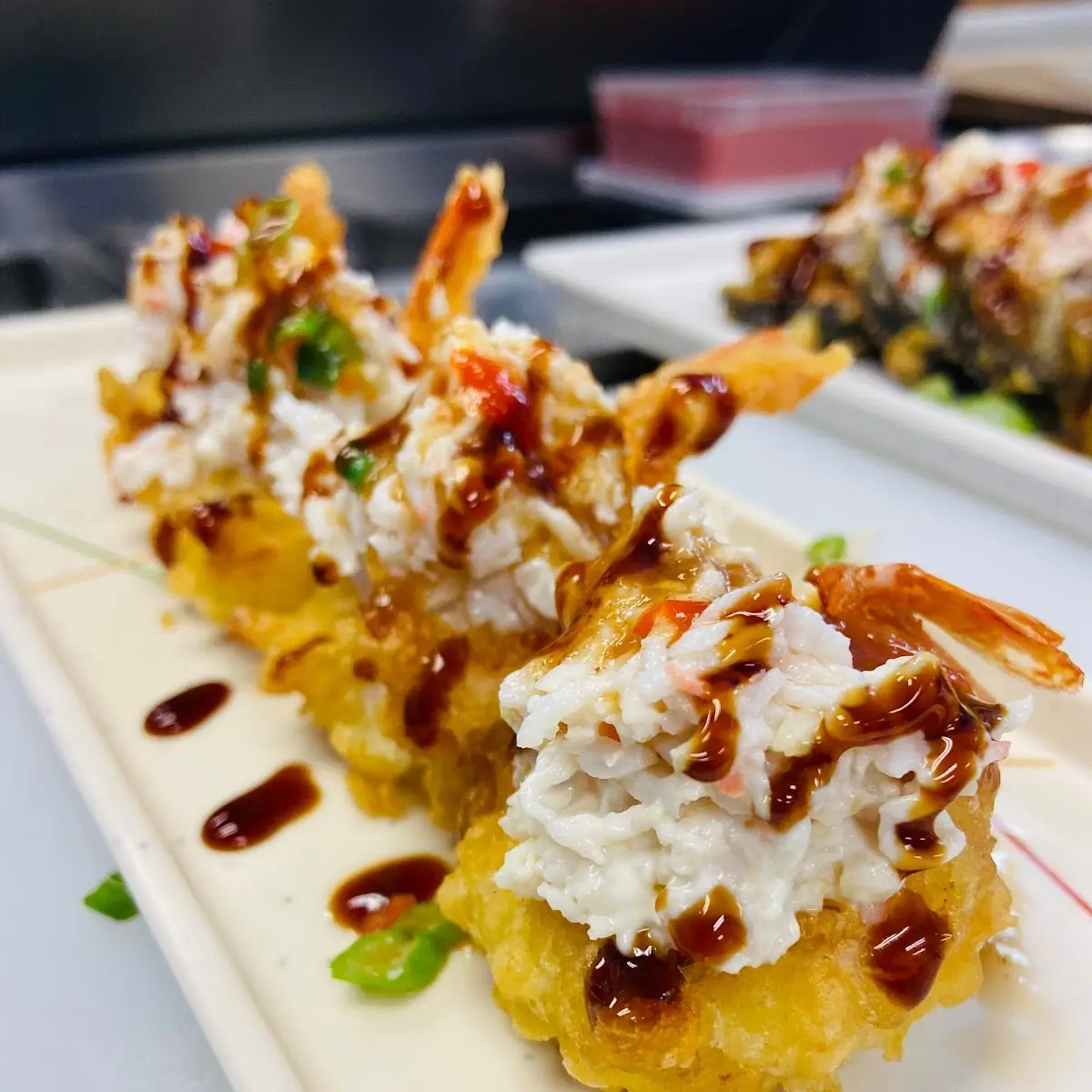 Tempura Upside Down Shrimp