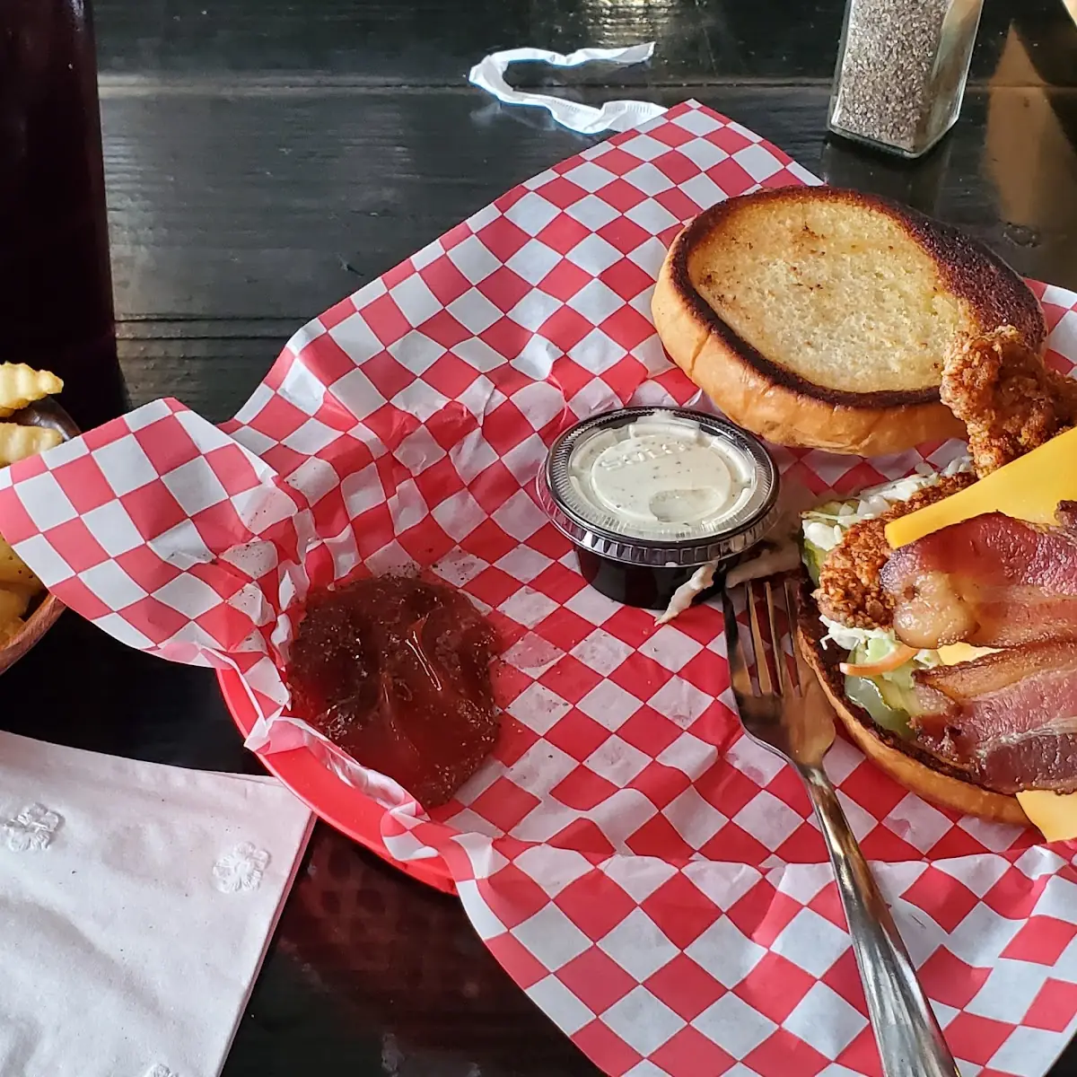 Hot Chicken Sandwich Combo