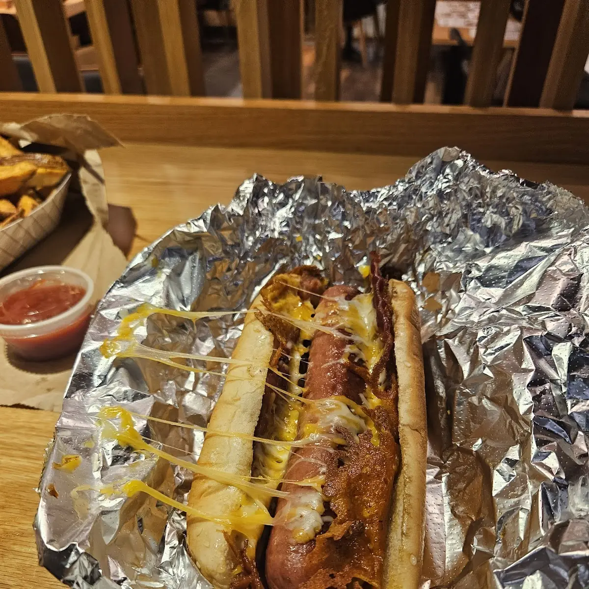 Crispy Cheddar & Bacon Dog