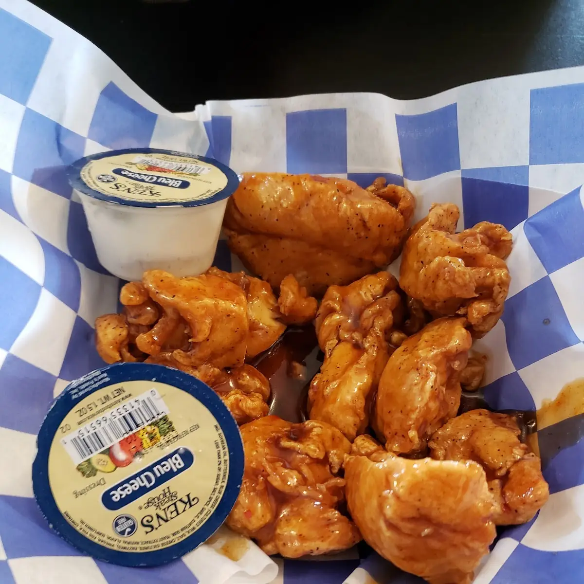 Honey Boneless Wings