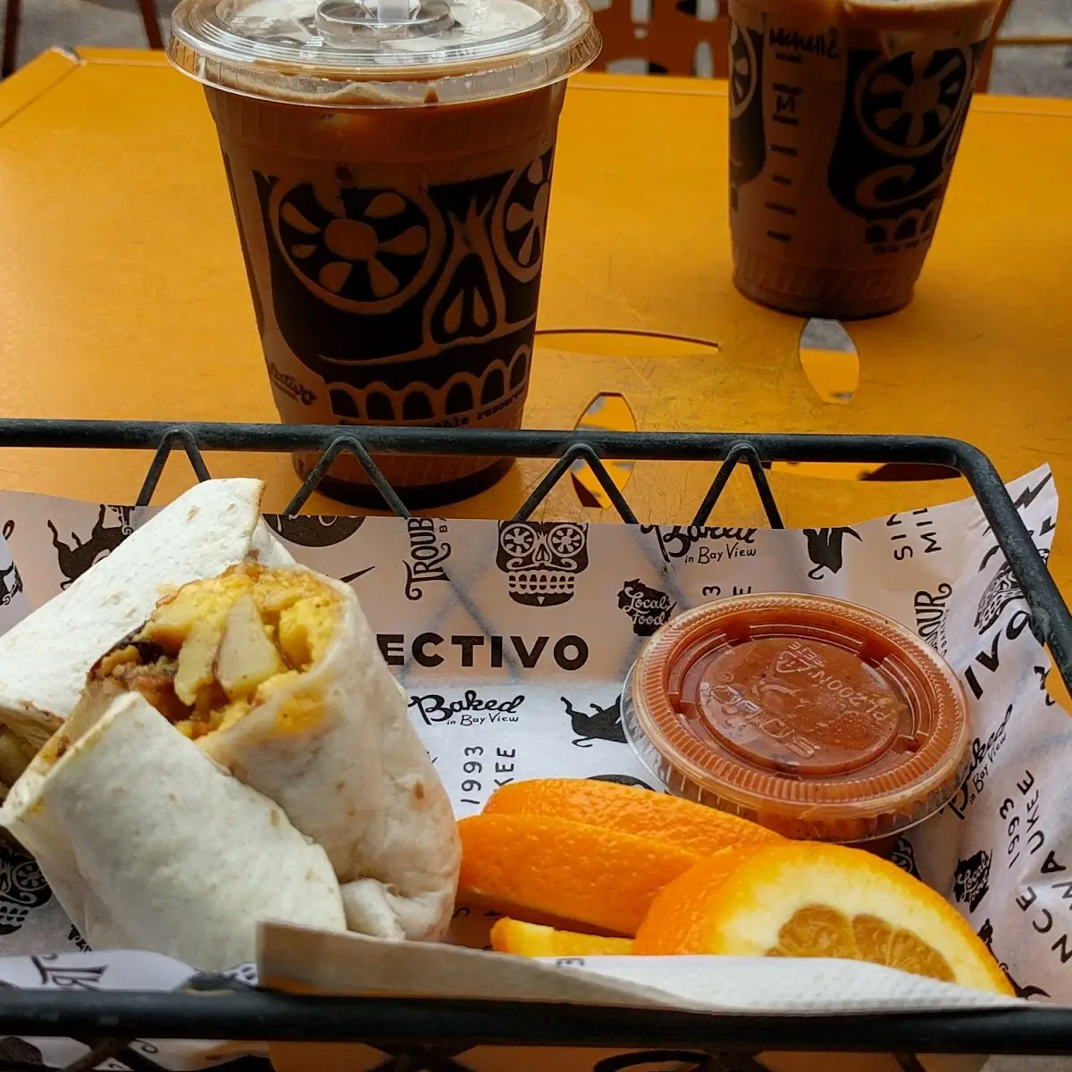 Cajun Breakfast Burrito