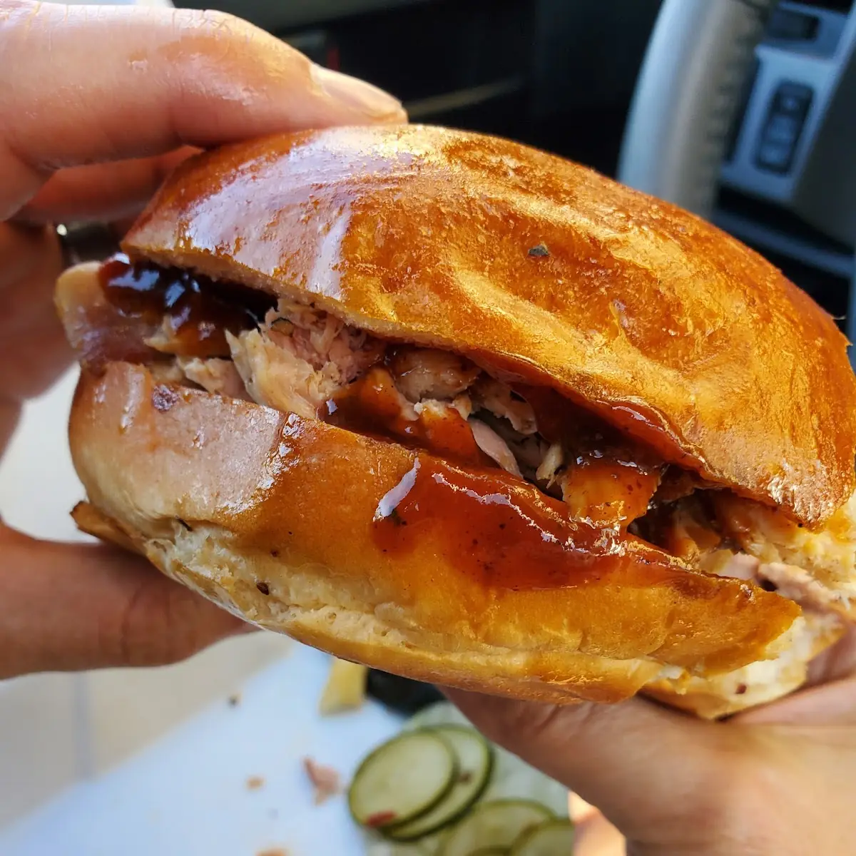 Pulled Chicken Sandwich