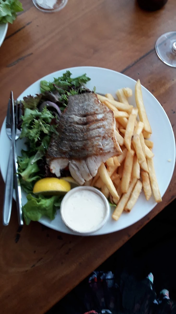 Fish and Chip Barramundi, Fishy Fishy Seafood Restaurant