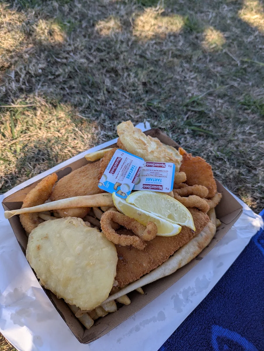 Seafood Basket for One, Fishy Fishy Seafood Restaurant