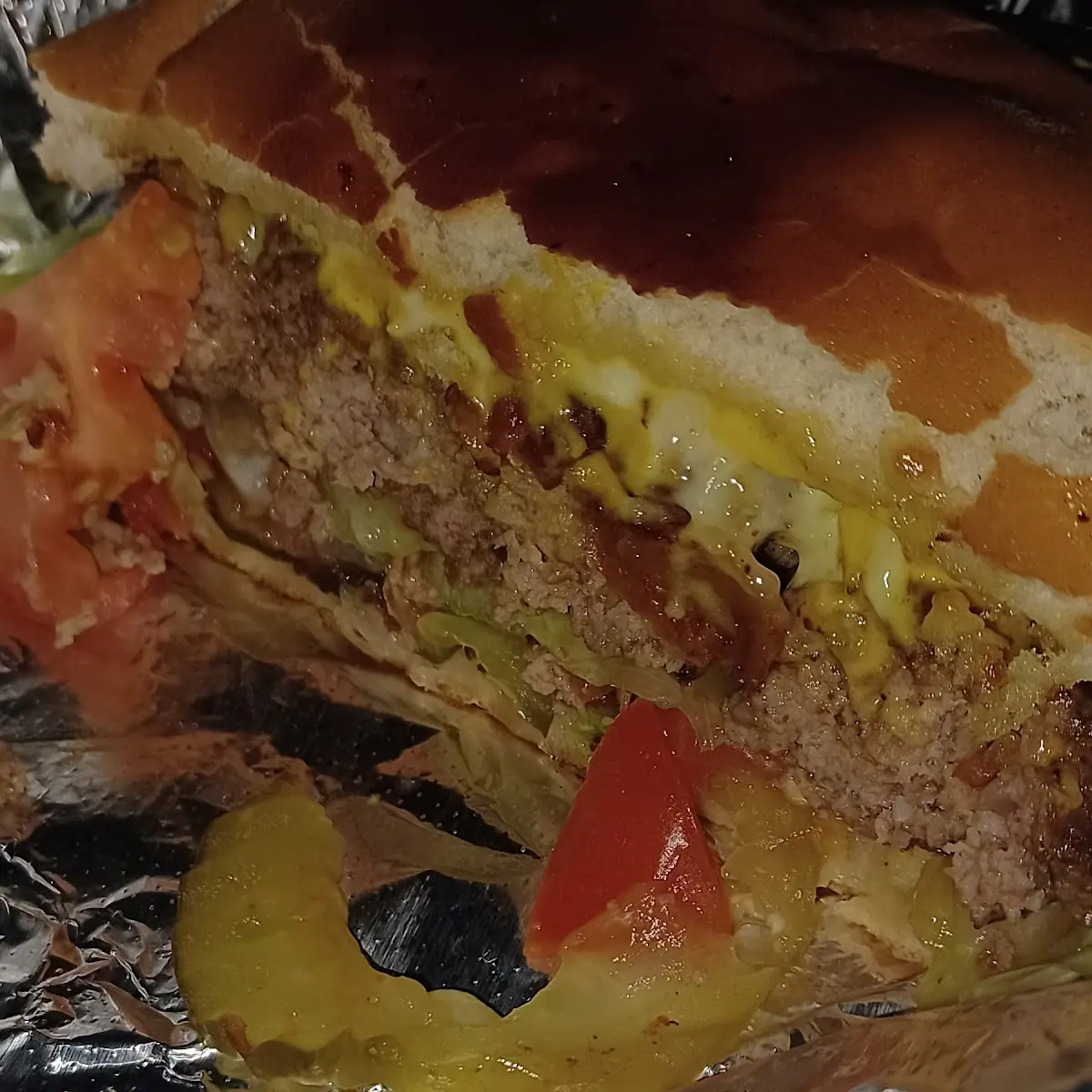 Bacon Cheese Burger Great