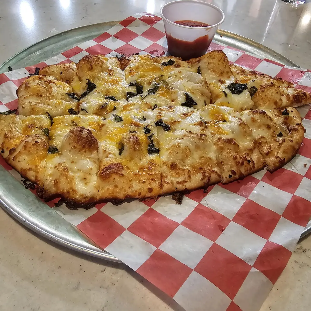 Knickerbocker Cheesy Bread (Catering)