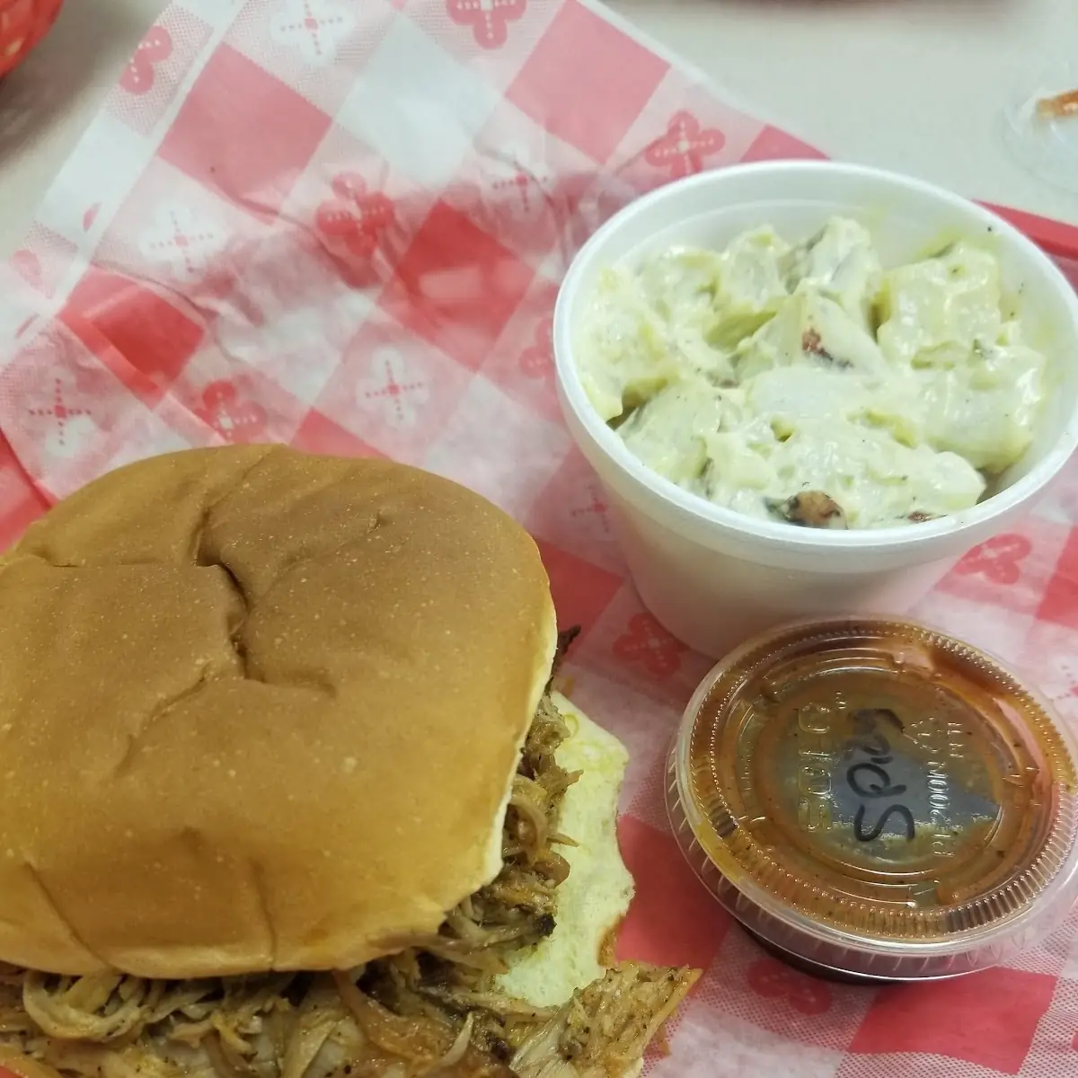 Pulled Pork Sandwich Platter