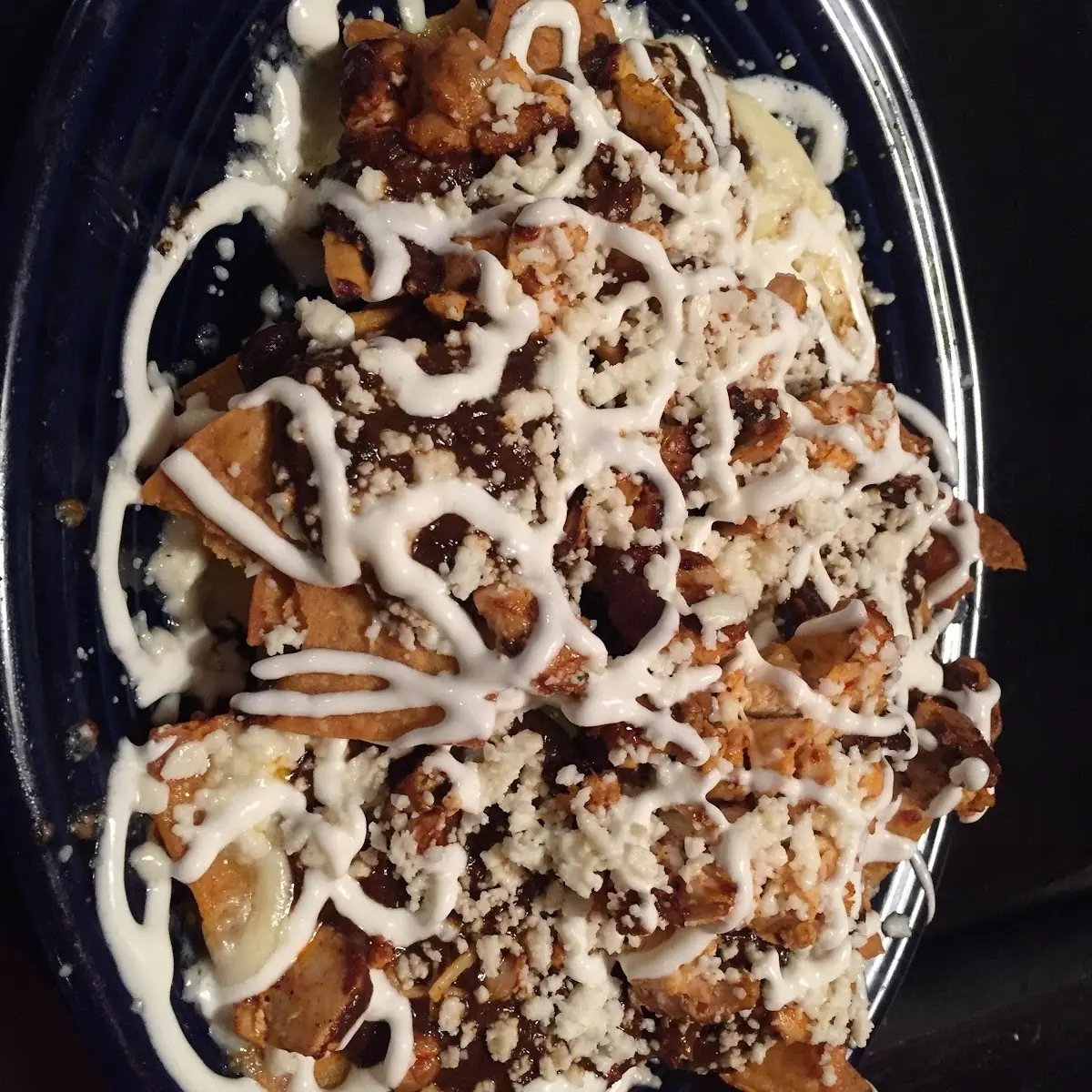 Mexico City w Mole Chicken Nachos