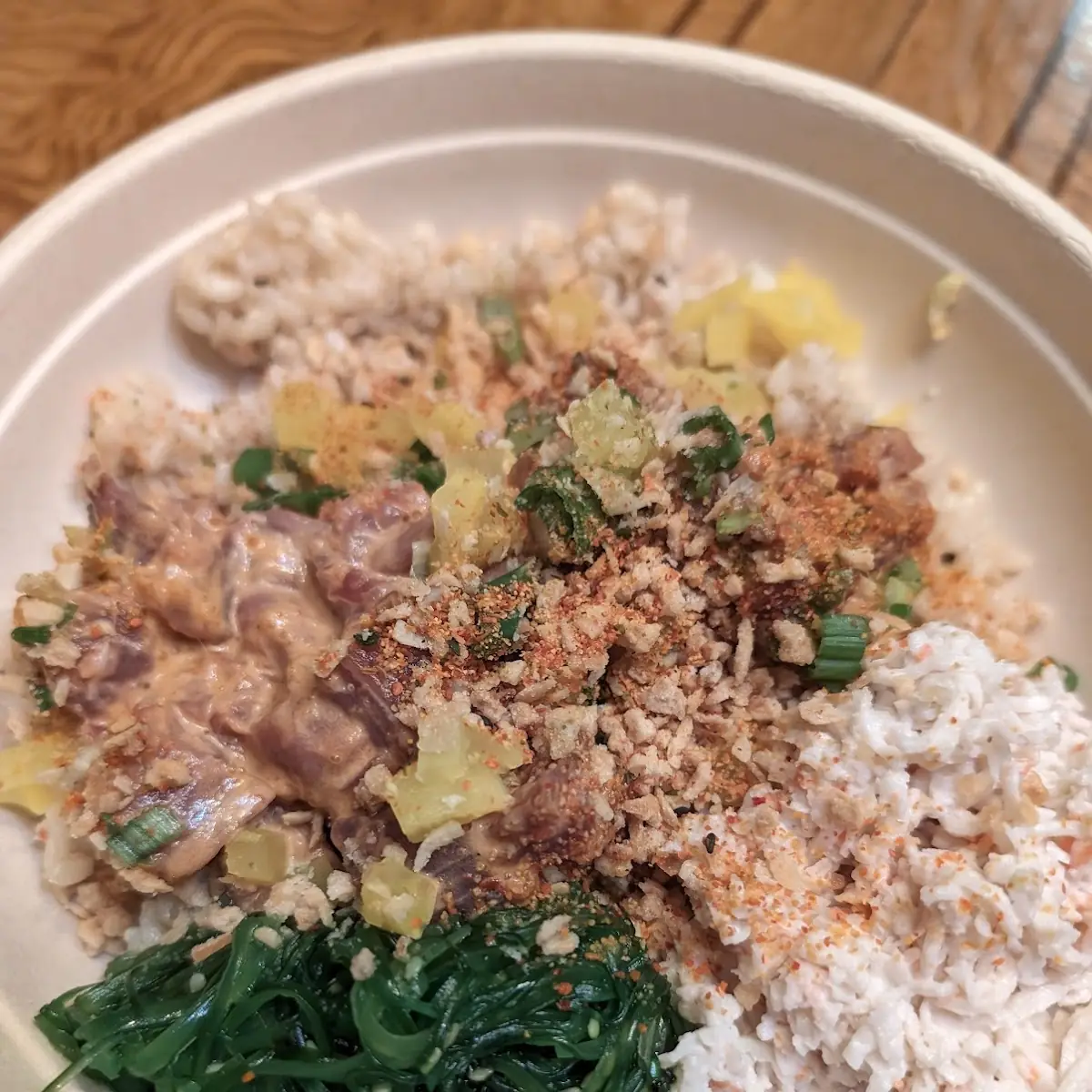 2 Scoop Custom Poke Bowl