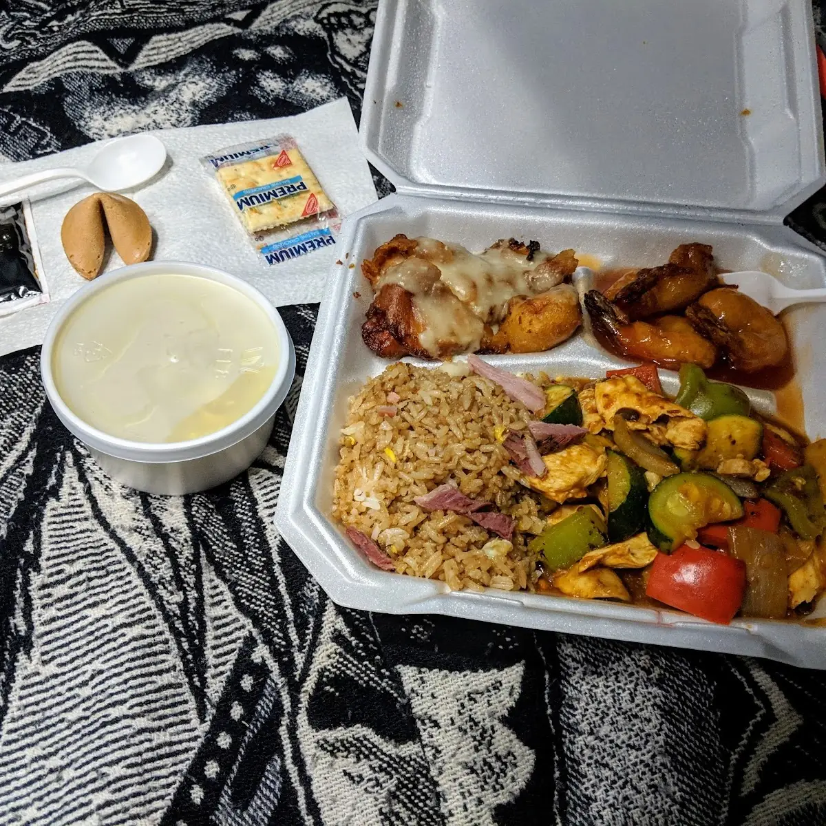 Kung Pao Chicken Fried Rice