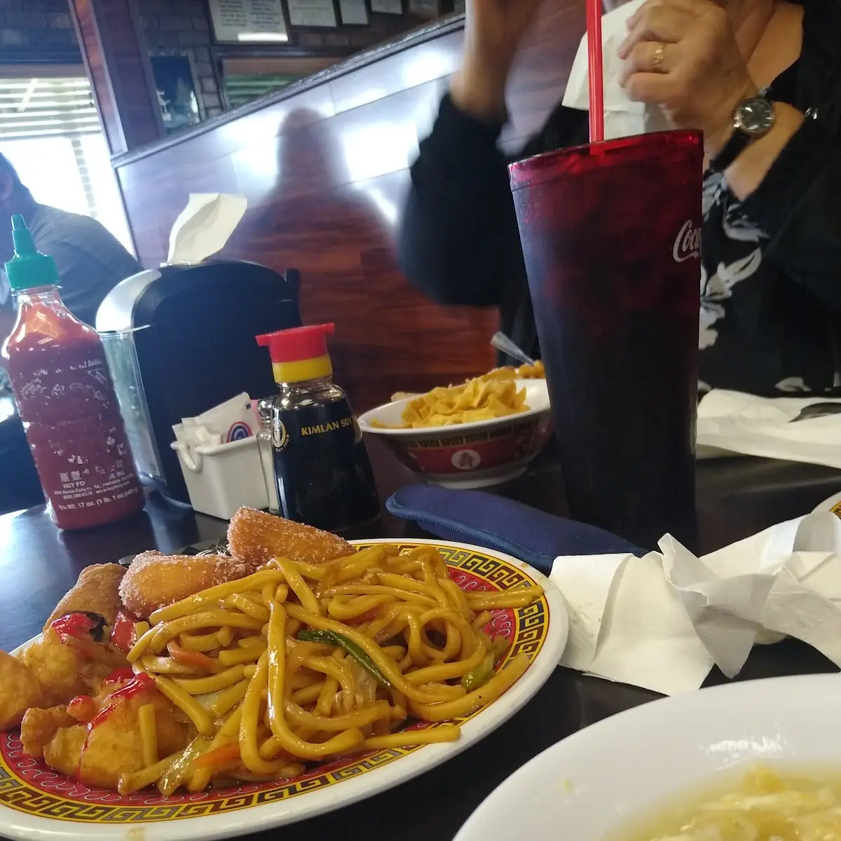 Orange Chicken Chow Mein