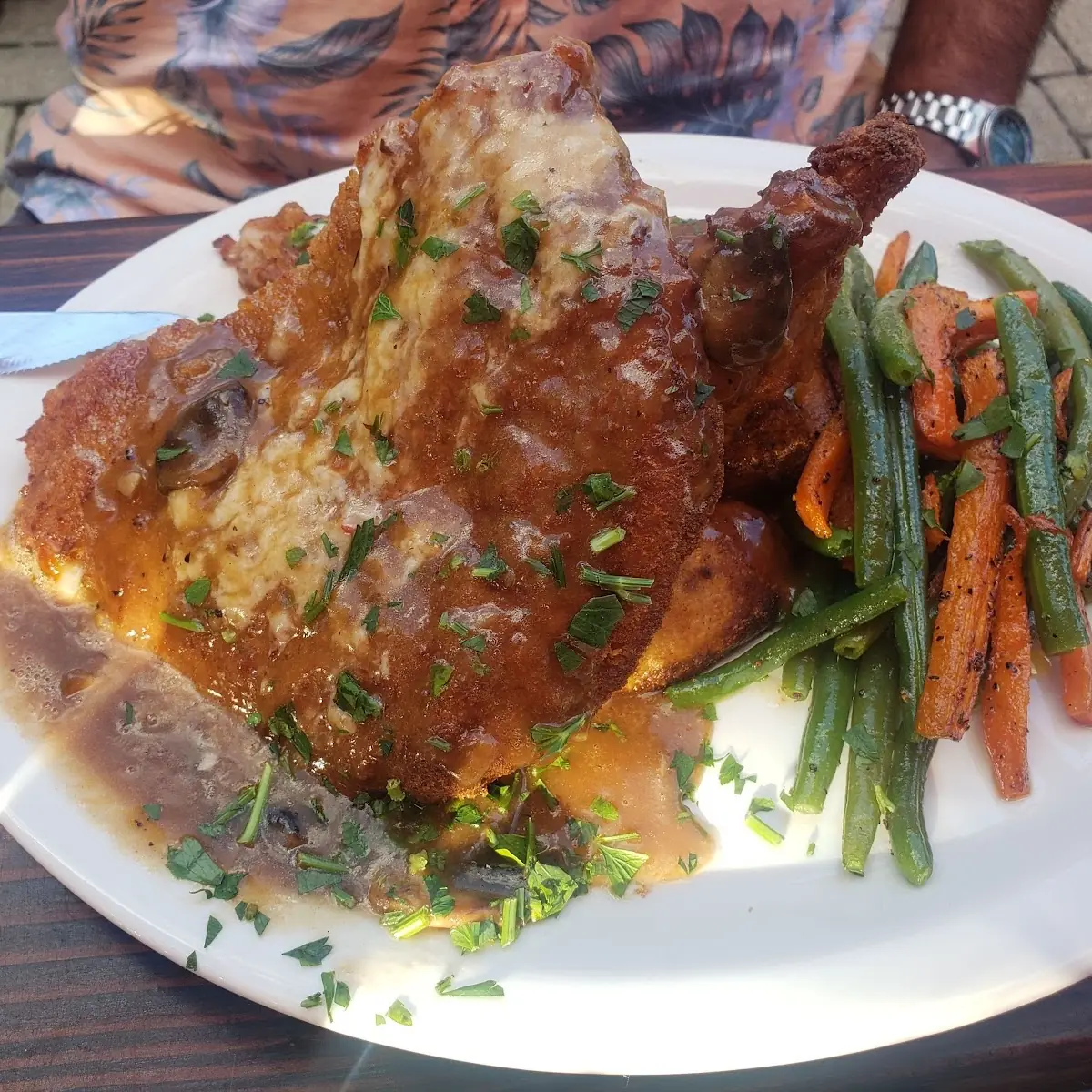 Double Bone Stuffed Pork Chop