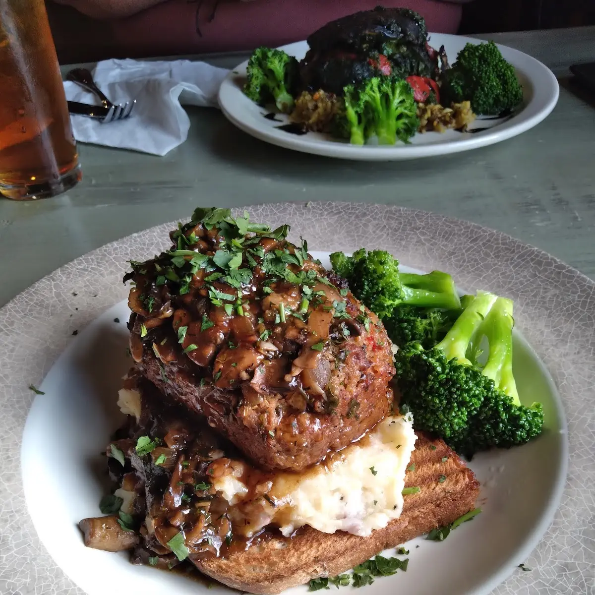 Portobello Mushroom Napoleon