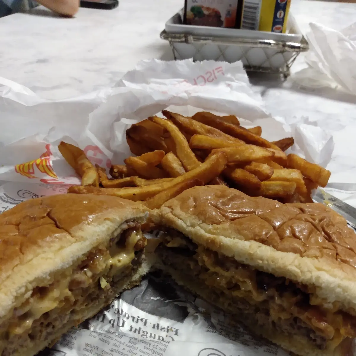 Saloon Burger and Fries