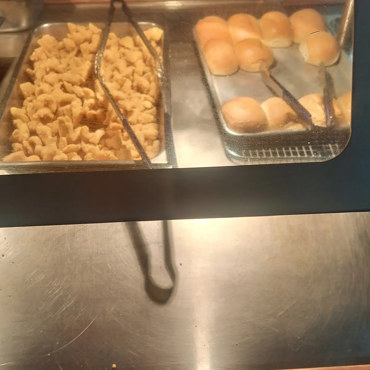 Fried Fish and Rolls