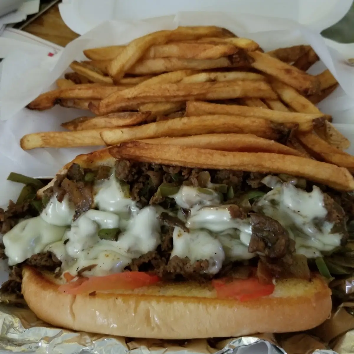 Philly Cheese Steak Fries