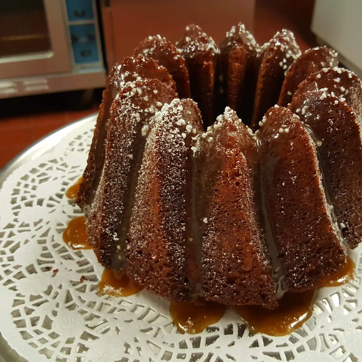Salted Caramel Bundt Cake