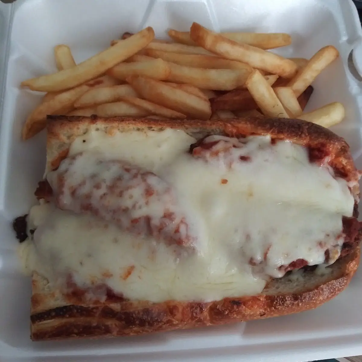 Chicken Parm with Fries