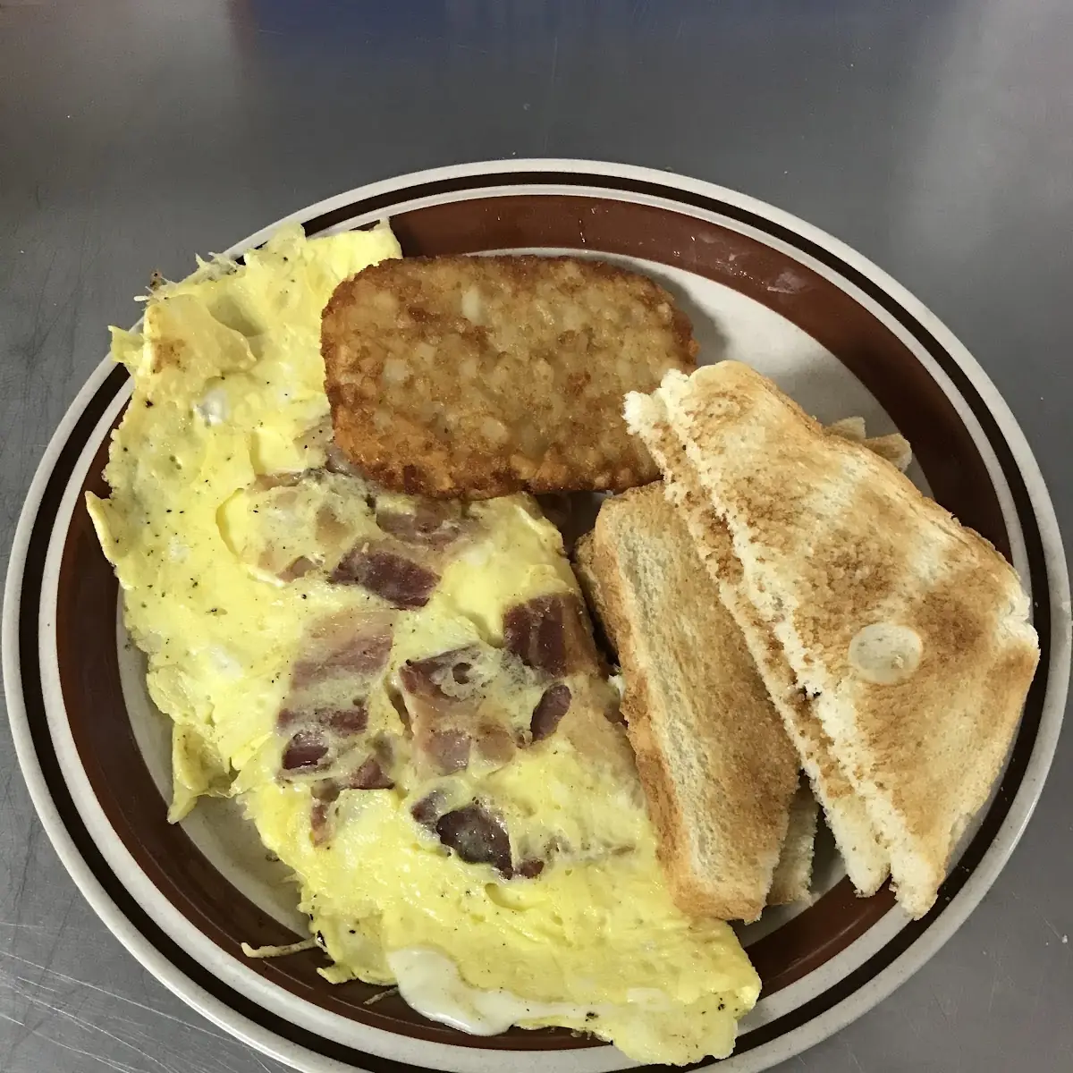 Pastrami & Cheese Omelet