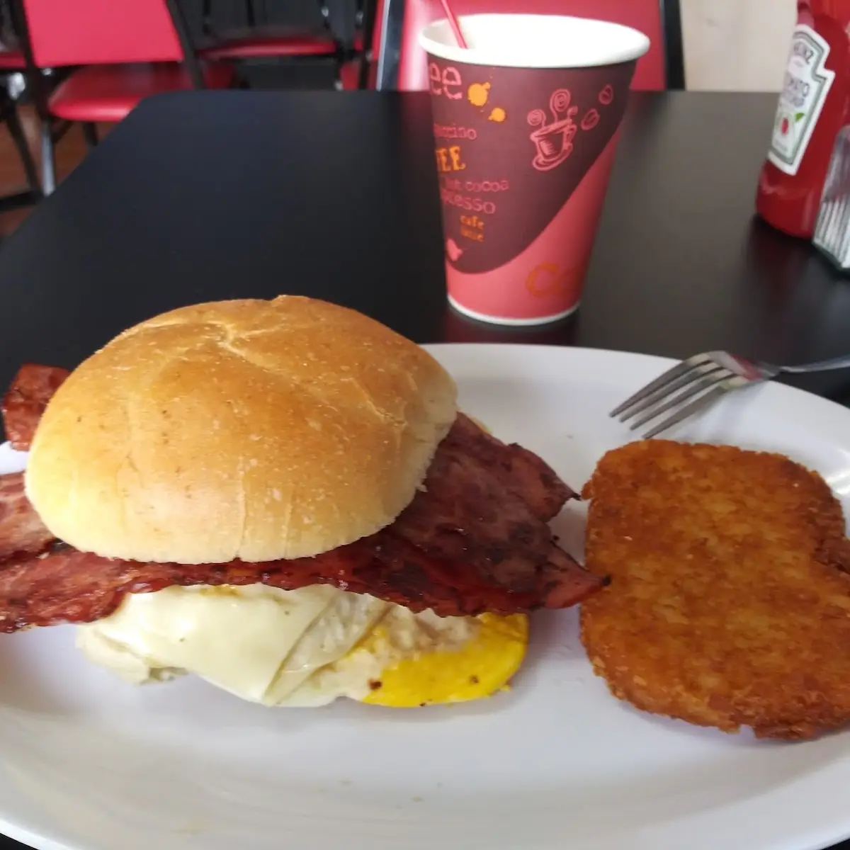 Turkey Bacon Egg and Cheese