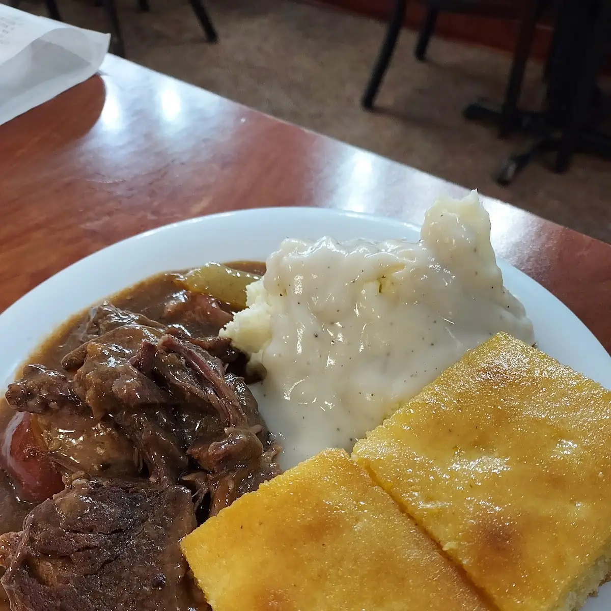 Pot Roast and Corn Bread