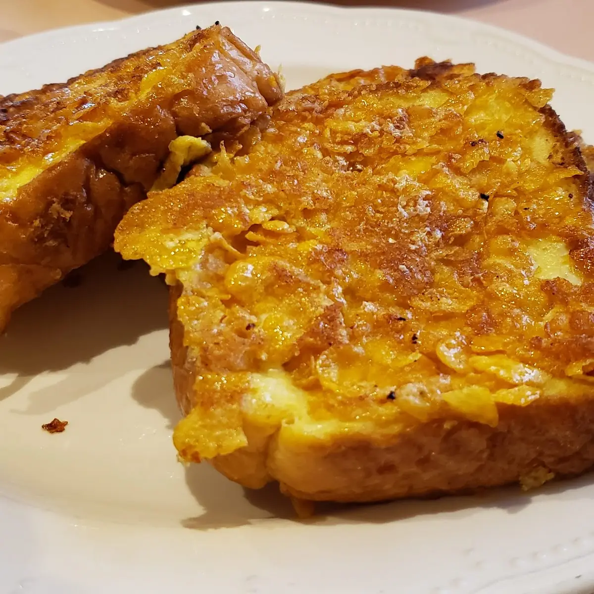 Frosted Flakes French Toast