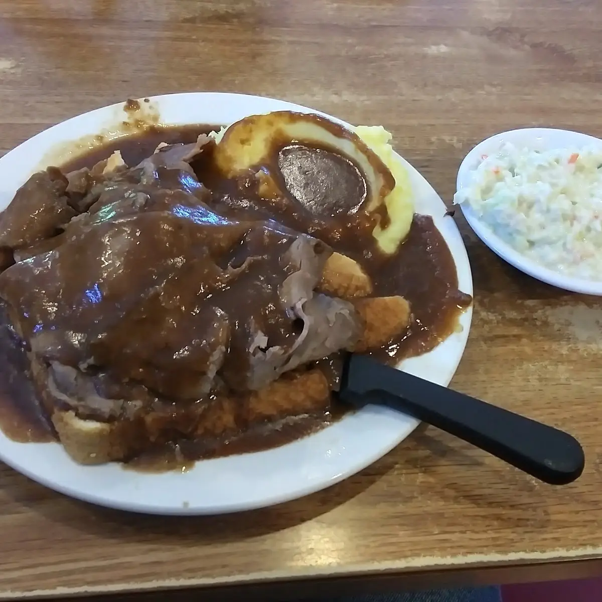 Open Faced Roast Beef