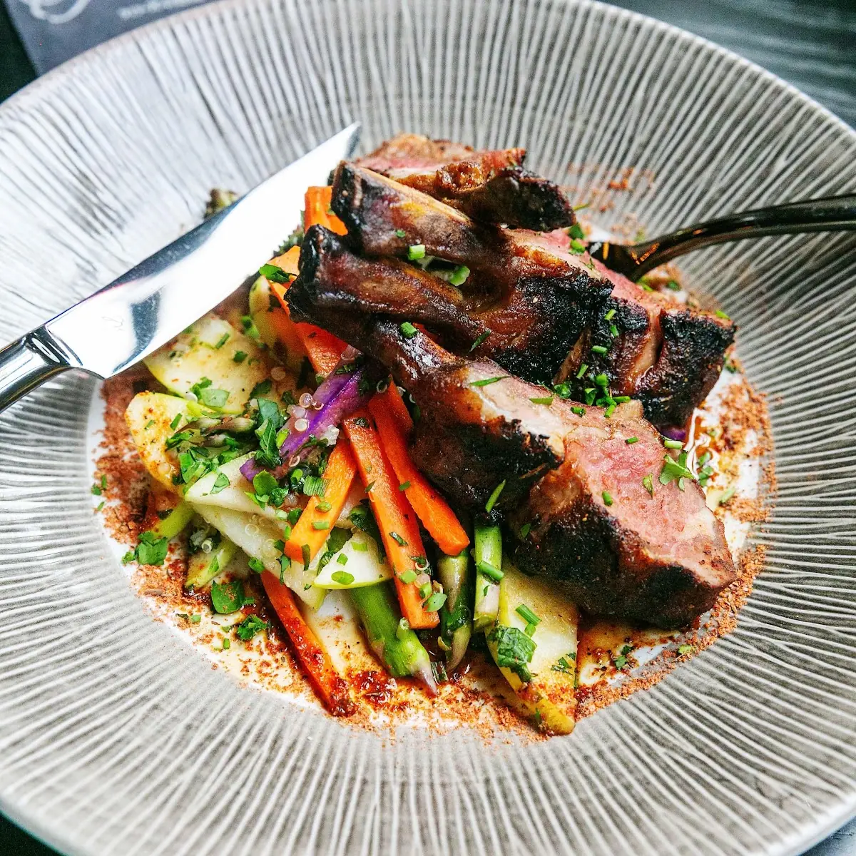 Grilled Lamb Loin